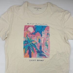 Lucky Brand Artist Collection Cotton Graphic T-Shirt